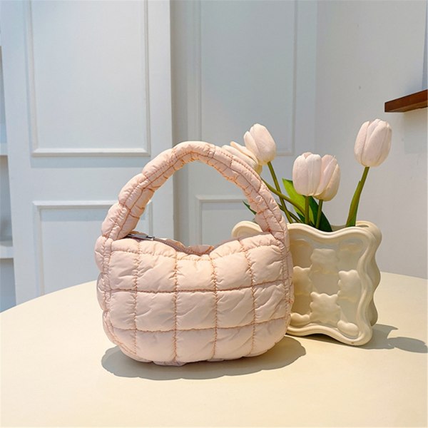 Kompakti ja käytännöllinen Mini Cloud -käsilaukku naisille ja tytöille, pieni kantolaukku Deep Blue