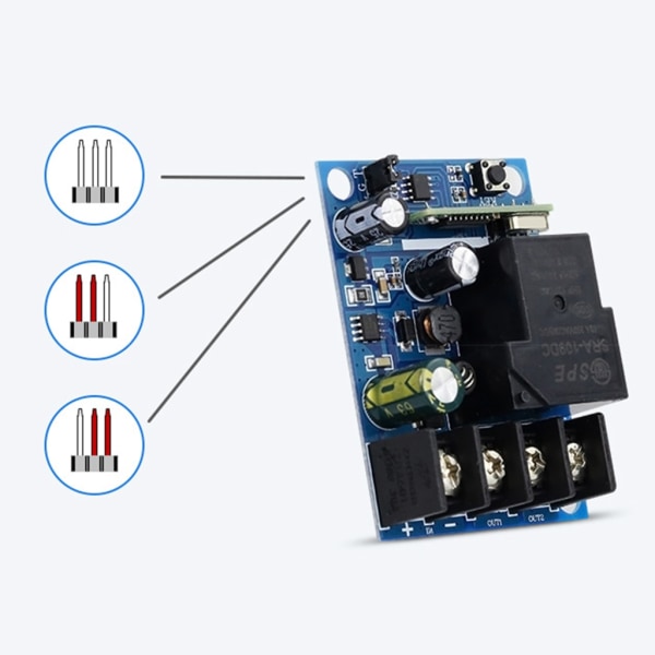 12V-48V fjärrkontrollbrytare Långdistans trådlösa strömbrytare Trådlös fjärrkontroll för vattenpumpsmotor 315/433MHz null - 433mhz