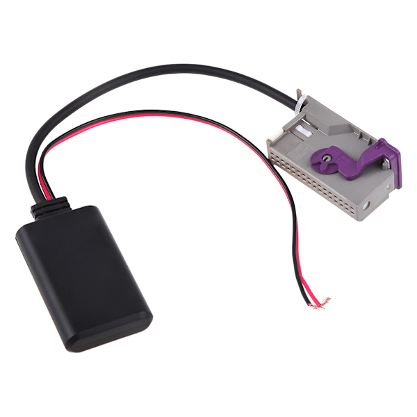 32 pins bil Bluetooth lyd trådløs Bluetooth lydmottaker kabeladapter for Audi A3 A4 A6 A8 TT R8 hjelpemottaker