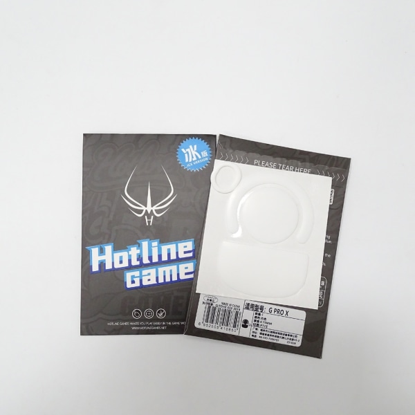 1Set Hotline-spel Ice Mouse Feet Stickers Pad Musskridskor Gildes för GProX Superlight Mouse Glides Böjda kanter