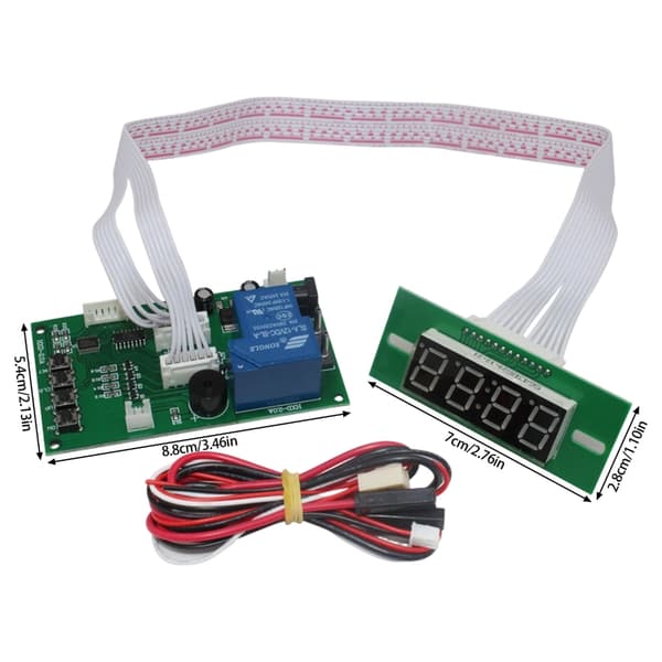 Fyr-siffrig Tidskontroll Timer Board Spelmodul för Myntacceptor