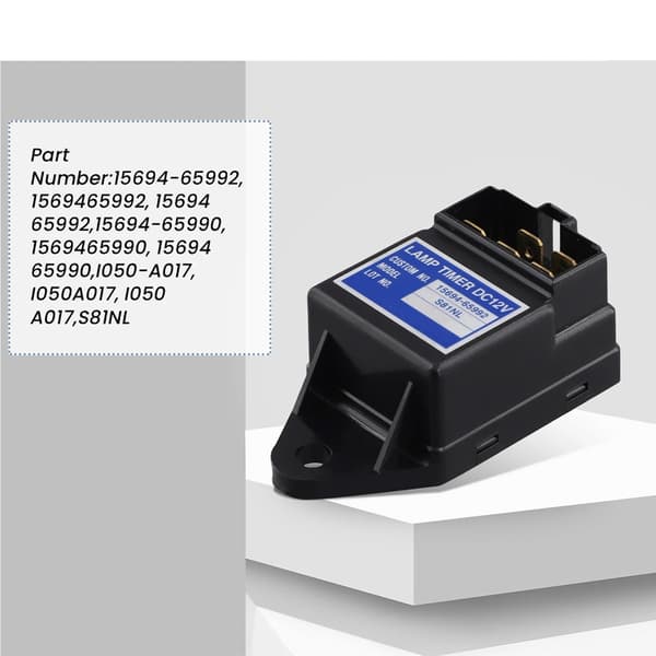 Effektive glødepluggreléer 15694-65992 egnet for flere Kubota-motorer