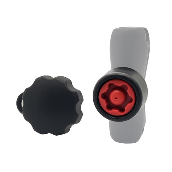 Hållbar RAM Mount 9cm Dubbel Socket Arm för 1-tums Kulbas Fast Rack