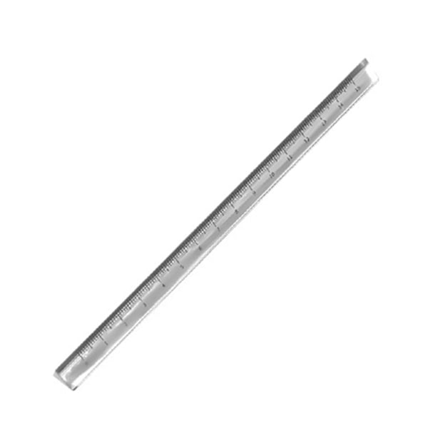 Clear Architect Scale Linjal Ritverktyg för Lärare Educational Classroom Props