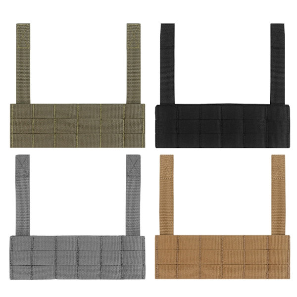 Bryst Vest Rig MOLLES Panel til D3CRM D3CRX Jagt Vest Tilbehør Gray