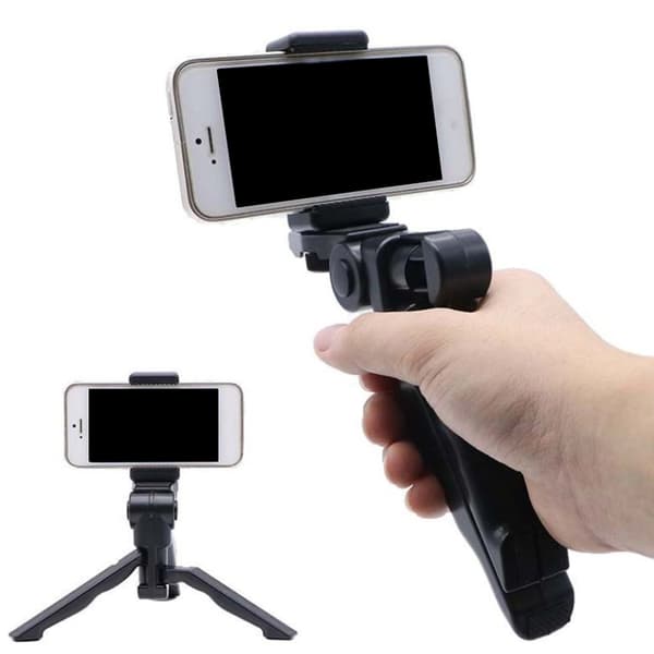 Sammenfoldelig Selfie Stick Stativ Med Multi Vinkel Justering Rejsestativ