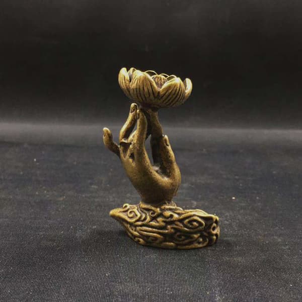Buddha Hånd Lotus Røgelse til Brænder Husholdnings Mindesmærke Forfader Røgelseskar