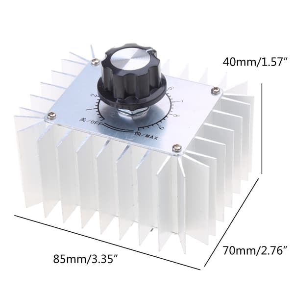 Effektiv strømregulator 220V 5000W for elektrisk enhet