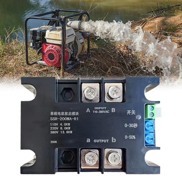 8KW Motorhastighetskontrollmodul, lite ABS-hus for sterkt utstyr
