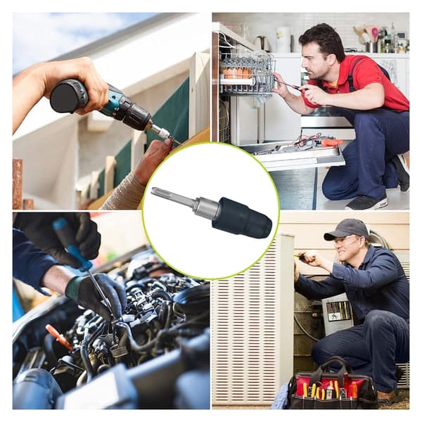 8 1/4 tums adapter för SDSPlus och SDSMax roterande hammarapplikationer