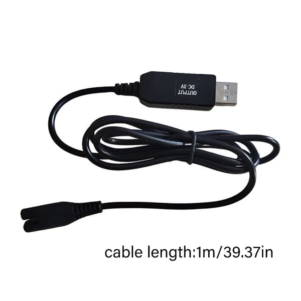 USB-ladekabler for 3V tannirrigator strømadapter hurtigladekabel