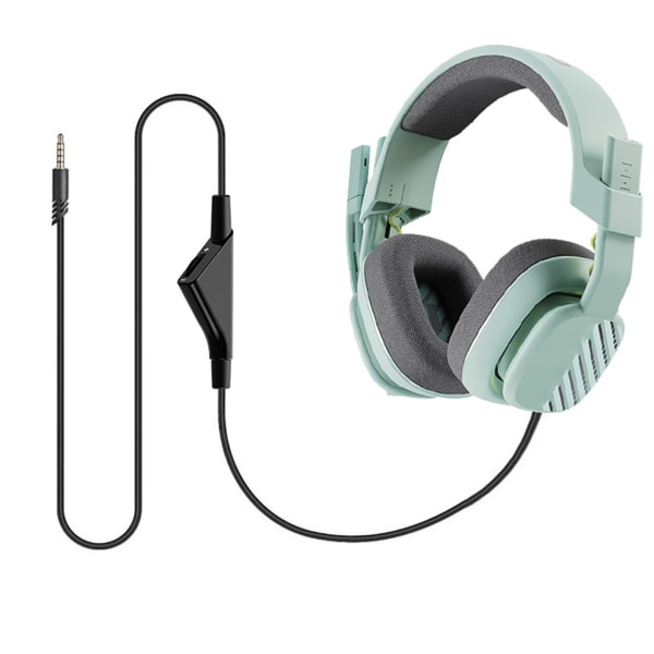 Byte av hörlurskabel Aux-sladd Förlängning Musikkabel Reparation för Astro A10 A40 A30 A40TR Gaming Headset