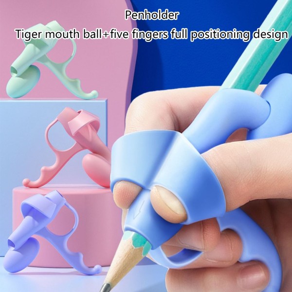 Penna Skrivhjälp Silikon Penna Grippers Penna Grip Trainer Pencil Posture  Corrector för förskolehandstil null - Style one a0f2 | null - Style one |  0.09 | Fyndiq