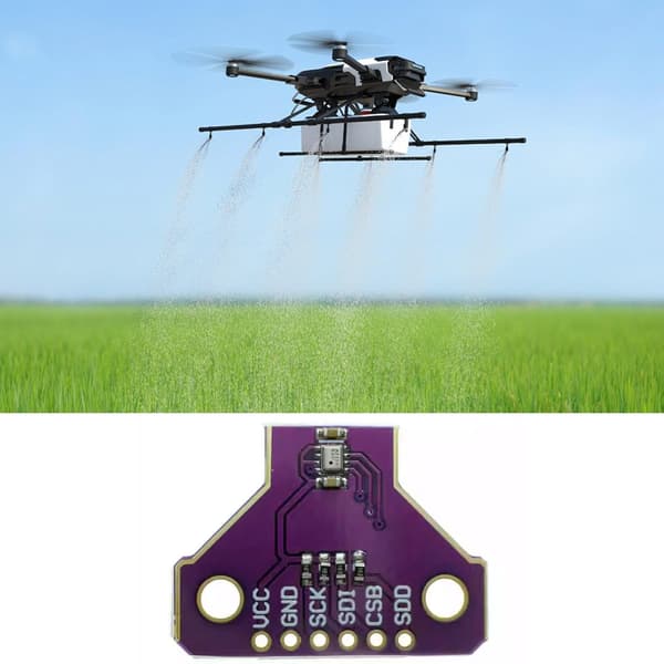 MCU-06 SPL06-001 Droner Høyde Trykk Sensorisk Modul Høyde Sensorisk Kort