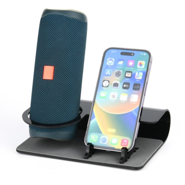 Minimalists Desktop Speaker Stand Mobiltelefonhållare för Flip5/6 Speaker Black