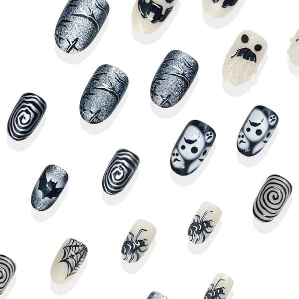 Quick Style Halloween Bærbart Manicuresæt til Fototøj