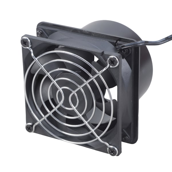 12V Ventilationsblæser 80mm Inline Blæser Til Luftkvalitetskontrol 3D Printerrum