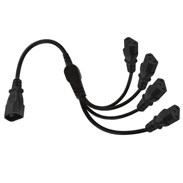 50 cm UPS Server C14 till Multiple C13 power nätsladd splitterkabel