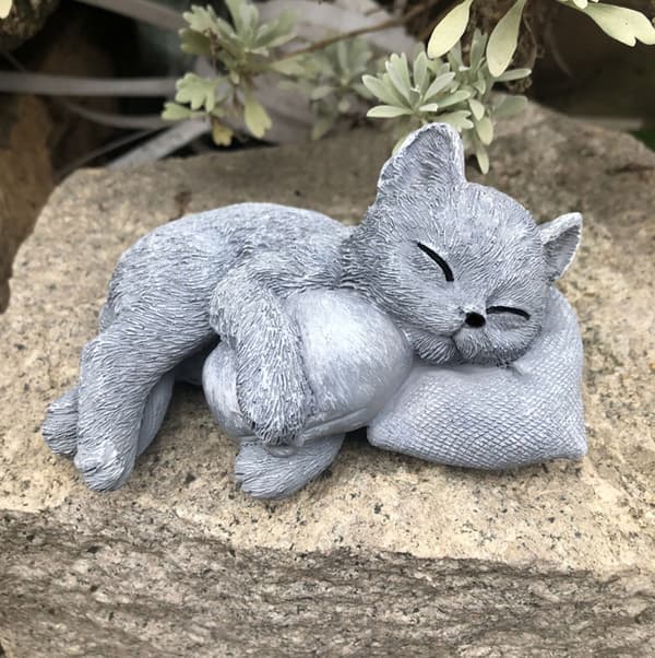Havekillinge Mindesmærke i Resin - Killinge Gravmarkør - Mindeskillinge Statuer