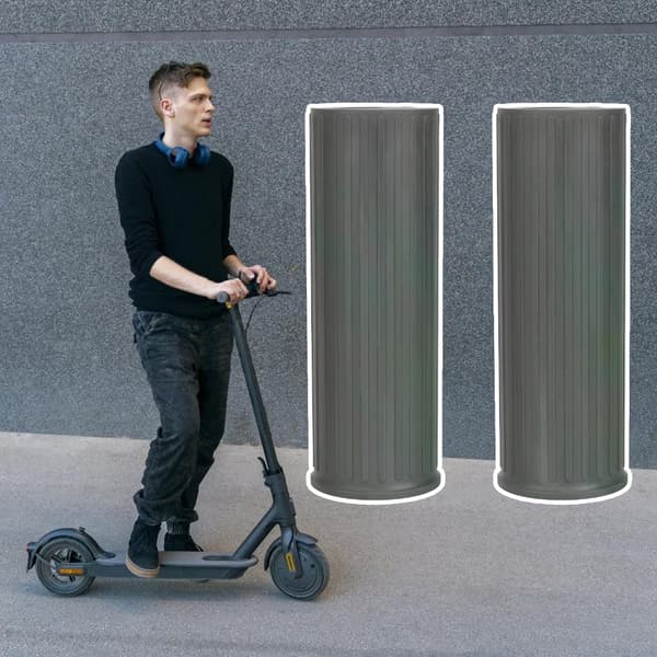 1 par ergonomiska greppskyddsfodral för elscooterdel