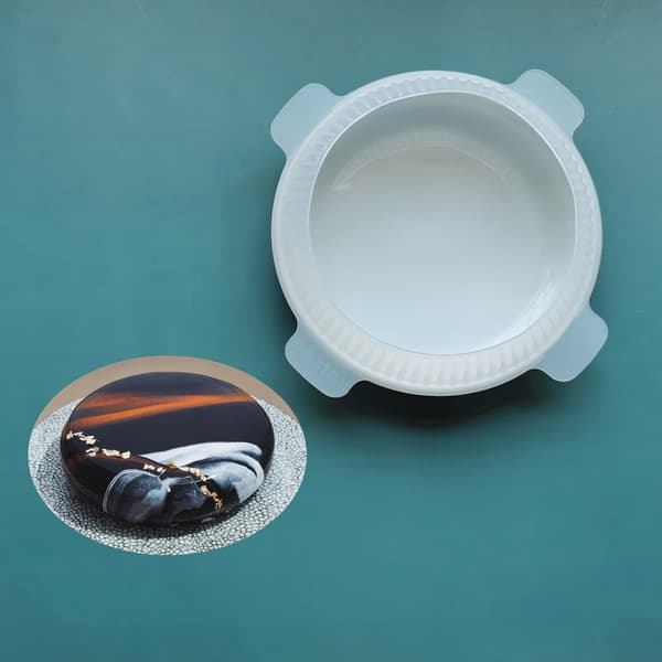 Kage Cupcake Delikat Disk Form Cookie Cutters 3D Bageværktøj Børnegave