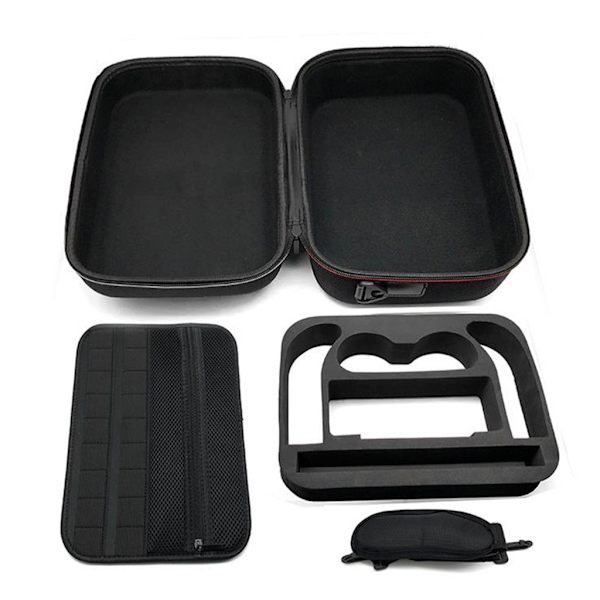 Switch Game Storage Box Switch Console Pro-kontroller og tilbehør med skulderrem Portable Travel Black