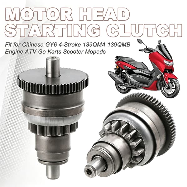 Oppgraderer Scooter Starter Drive Component for GY6 50cc Motor Erstatningsarbeid