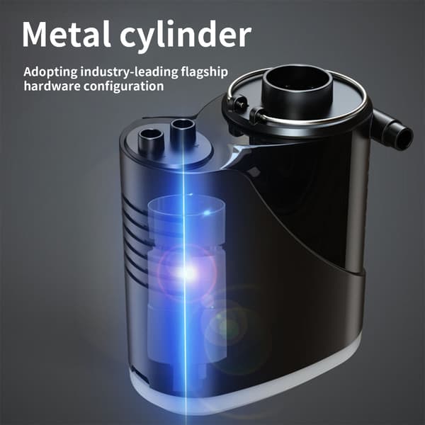 Elektriske luftpumper 2000mAh til hurtig oppustning Ideel til camping og vandreture