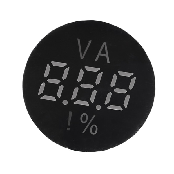 Digital spænding batteristrømindikator 2/3 ledninger til DC 0-150V 12V/24V/60V/96V Elektricitet Resterende batteritester Lithiu