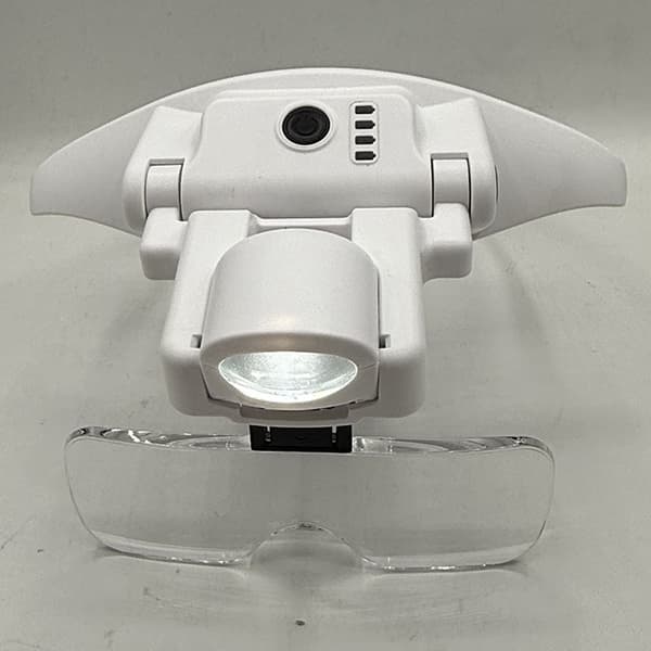 Komfortable forstørrelsesglass LED-lys lampehode gullsmed hodebånd