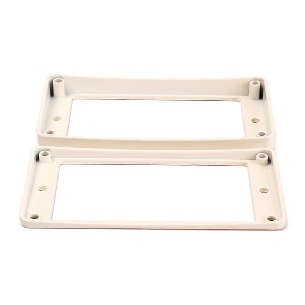 2 st Platt Humbucker Elgitarr Pickup Ram Monteringsringar & Skruvsatser