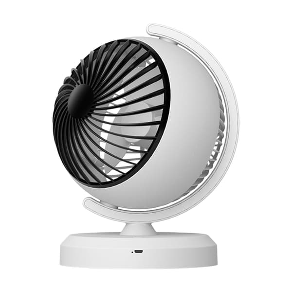 Innovativ plastluftcirkulationsventilator med blødt lys til ethvert arbejdsområde