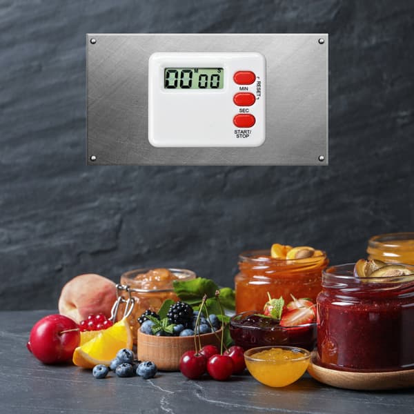 Köksklockor för matlagning med uppräknings- och nedräkningstimer, digital timer för barn