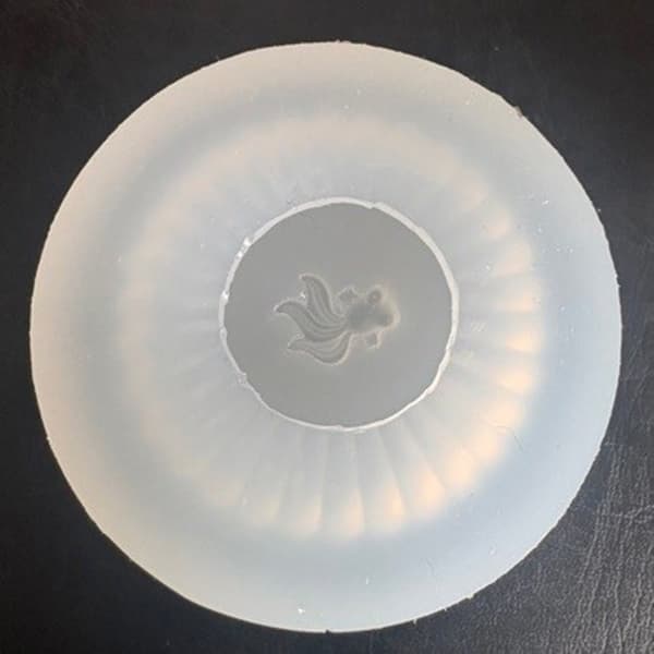 Silikonform Guldfiskfat 5,5 cm Perfekt för miniatyrköksaccessoarer