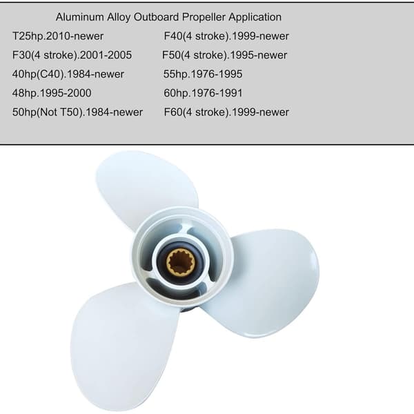Förbättrad marin propeller förbättrar acceleration och topphastighet