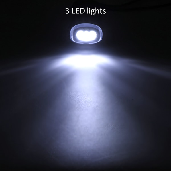 Nödladdare Ficklampa Handvev Generator Wind Up Solar Dynamo Powered 3 LED manuell ficklampa Ficklampa