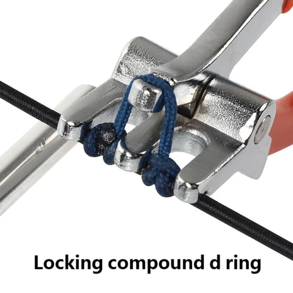 D-Cord Installations Tang 11,5 cm Værktøj til Compound Bue Streng Service
