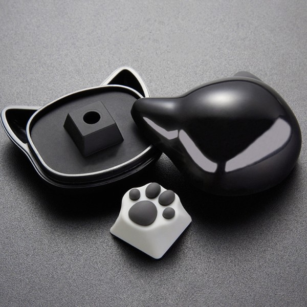 Uppgraderade Cute Cat Paw Keycaps Hållbara ABS Keycap OEM Profilnycklar Caps för Cherry MX Structure Mekaniska tangentbord null - A