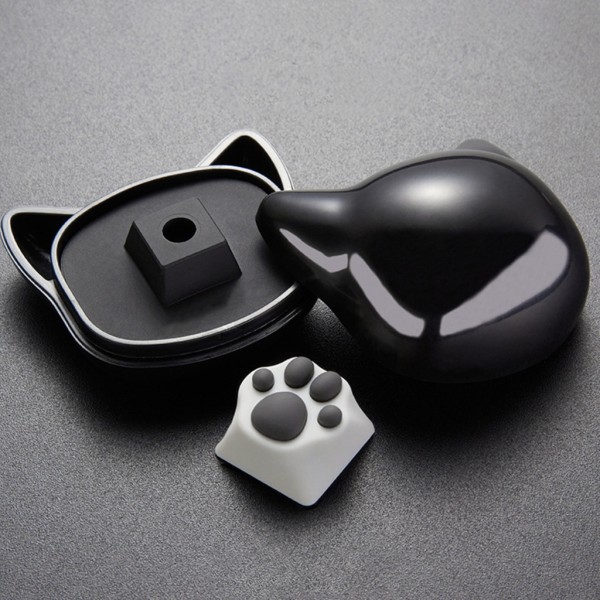 Uppgraderade Cute Cat Paw Keycaps Hållbara ABS Keycap OEM Profilnycklar Caps för Cherry MX Structure Mekaniska tangentbord null - B