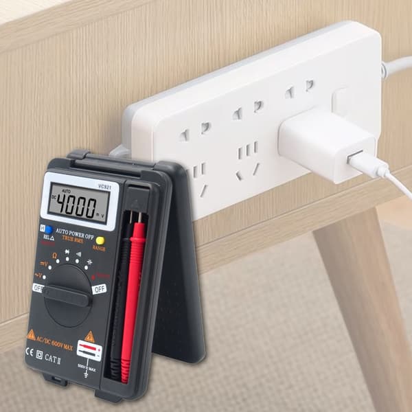 Multifunktionelt digitalt meter elektronisk testenhed ABS til husholdningsbrug