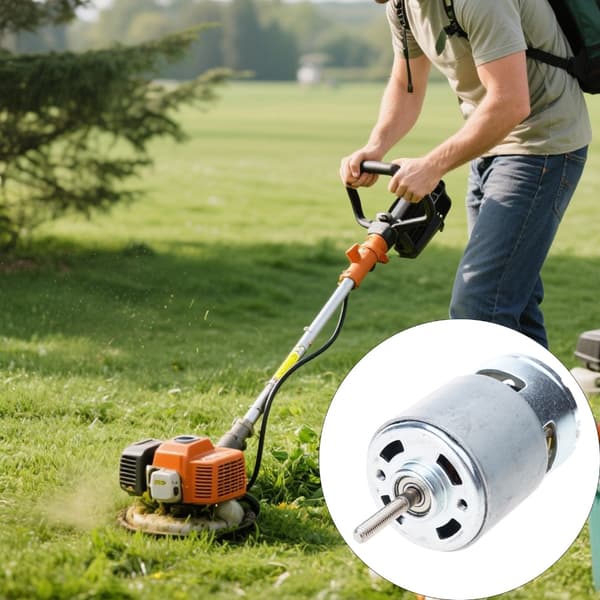 21V Gräsklipparmotor Kopparspole Precisionsgjutet Hus Värmeavledning