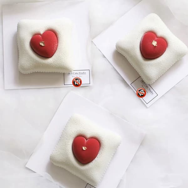 Chokoladeforme Kærlighedspudeform Bageforme Fondantforme Kageforme