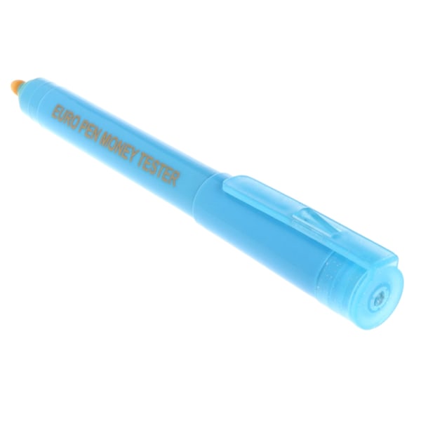 Bärbar förfalskningspenna med pekpenna med UV-ljus Blue