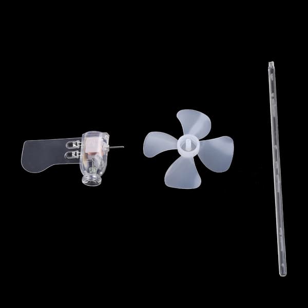 Led Mini Minor Vindmølle Generator LED Lys Vindmølle Pædagogisk Legetøj