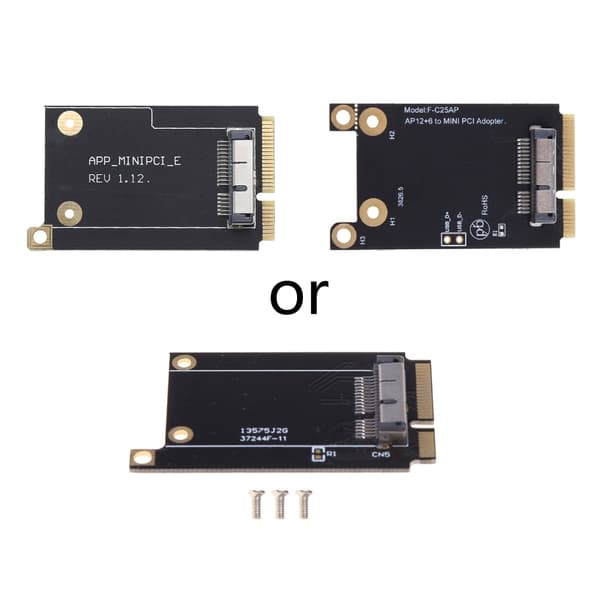 Mini PCI-E adapterkort til BCM94360CD/BCM94331CD Dual Band PCIe trådløst kort