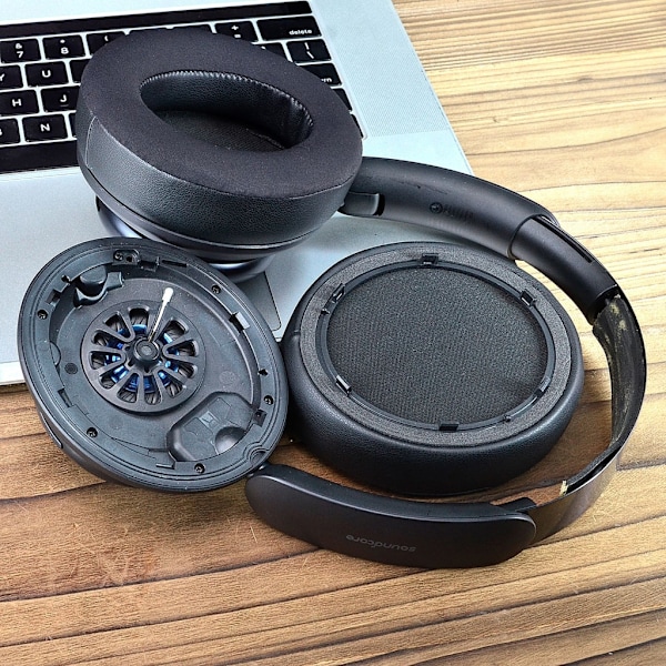 Uppfräscha Spelupplevelsen Öronkuddar för Space Q45 Headset Öronmuffar