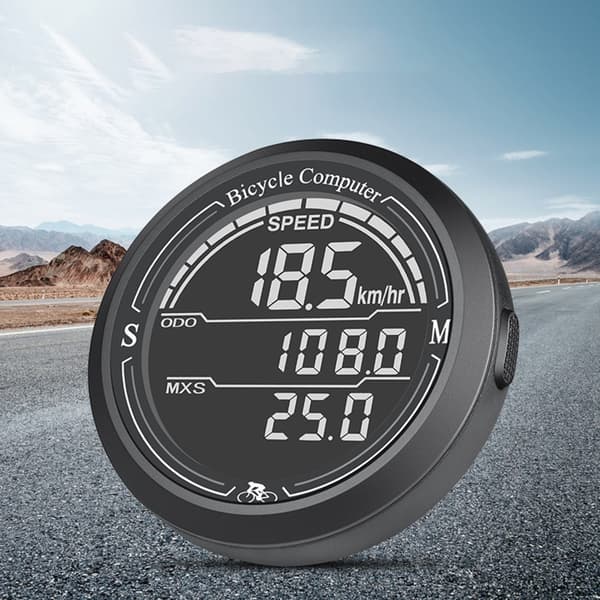 Vanntette trådløse sykkelcomputere multifunksjonelle sykkel speedometer