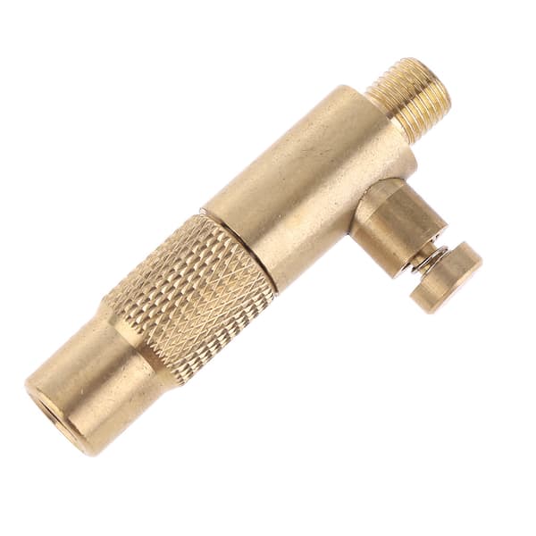 Dækventiladapter Messing Dækpumpe Kompressorpumpe Stik Tilbehør