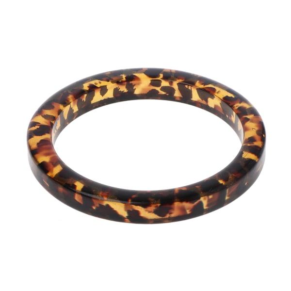 Niche kilpikonnankuori akryyli rannekoru hartsi Leopard kirjava rannerengas lahja vaimolle