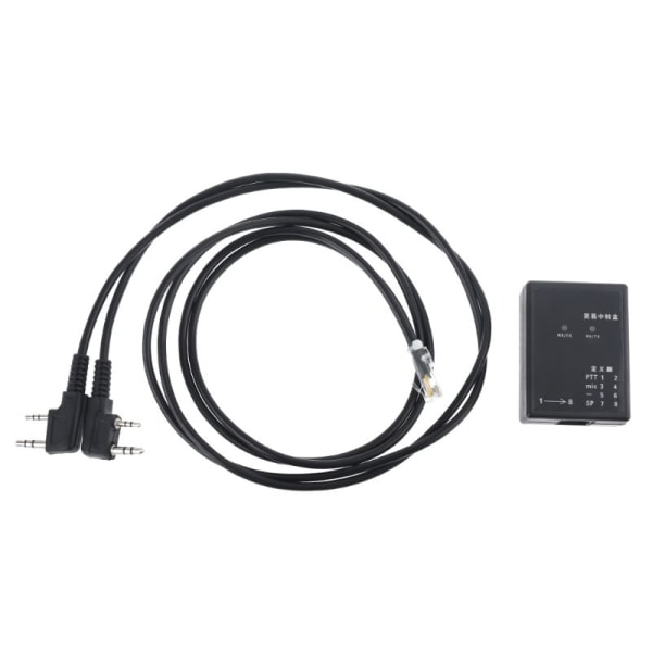 Tovejs Radio Relæboks Walkie Talkie Modtager Repeater Box Sort DIY Repeater til etui til BAOFENG/TYT/WOUXUN